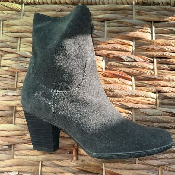 Blondo Fay Waterproof Women's Ankle Boot Gray‎ Suede Size 7 - Picture 1 of 9